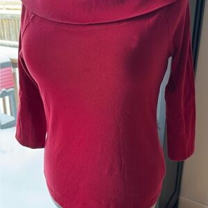Monsoon Off-the-Shoulder Red Sweater